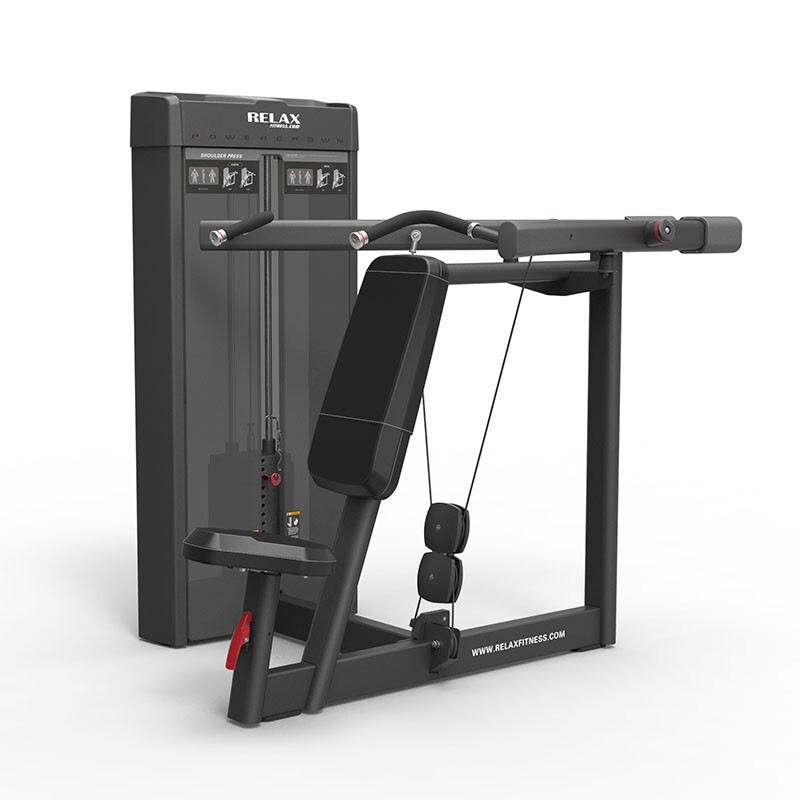 英吉多 RELAX 坐姿推肩训练器 Shoulder Press PC2003 健身房 商用健身器 